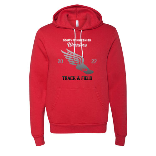 Unisex Sponge Fleece Hoodie w/ Back Name Option Thumbnail